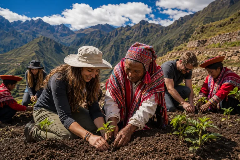 footprint in Peru