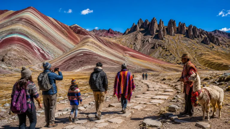 easy form to visit rainbow mountain